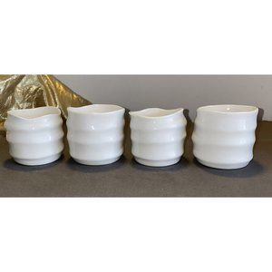 Donna Karan Lenox Porcelain Touch Votives (Set of 4) 2.25 Ht